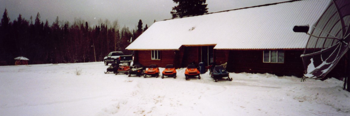 Winter touring group